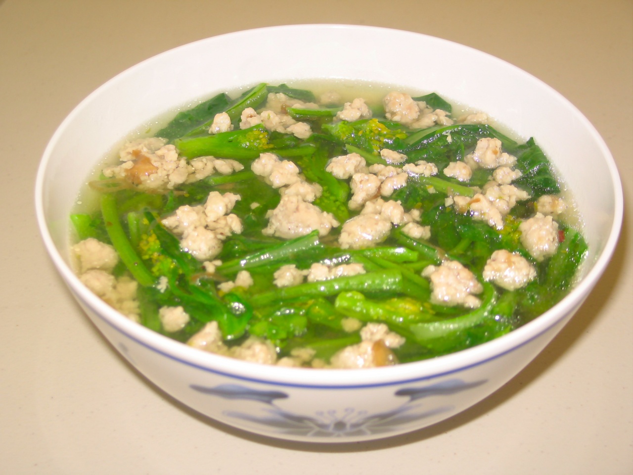 Canh cải ngọt